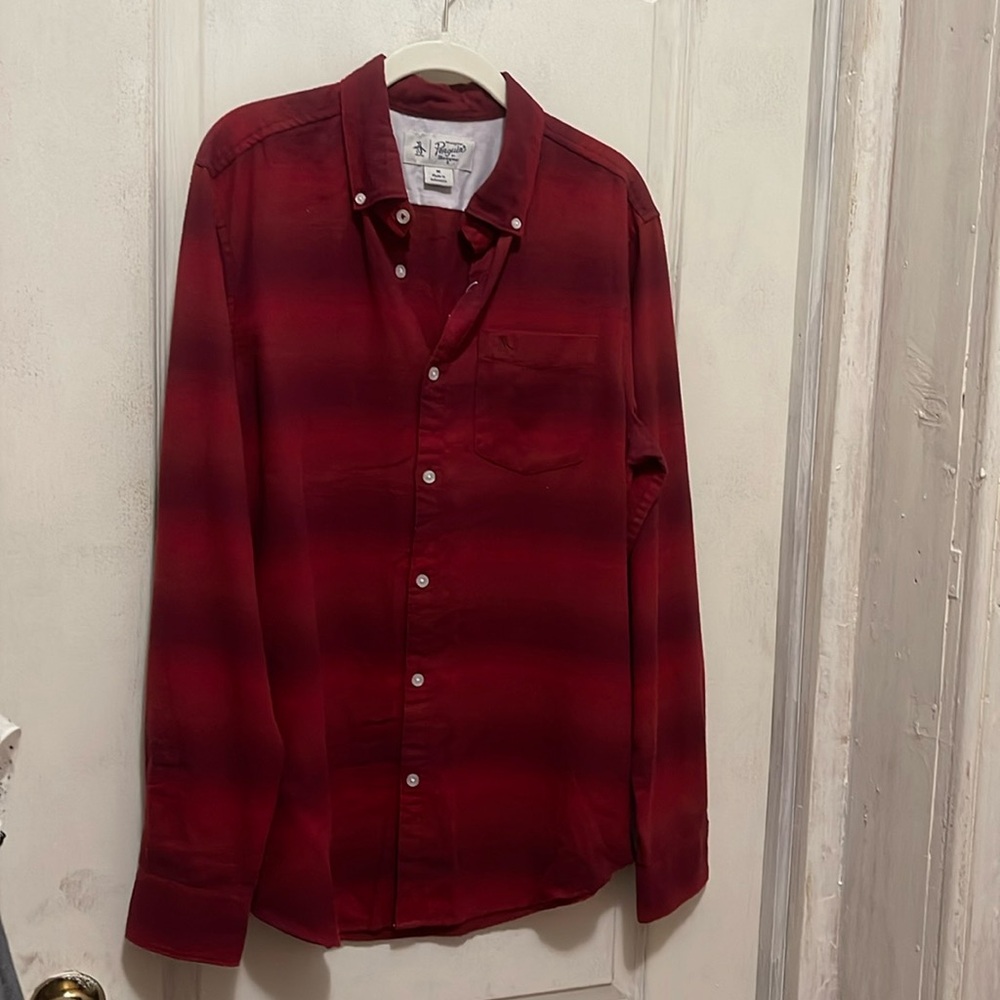 Penguin Red Flannel NWT